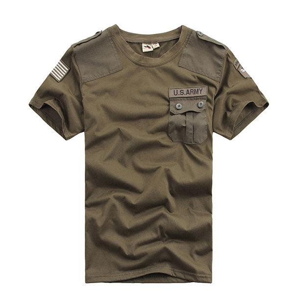 Army Style Men's T-Shirt - Kingerousx