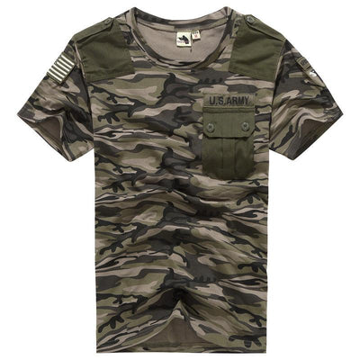 Army Style Men's T-Shirt - Kingerousx