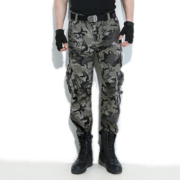 Army Style Multi-Pocket Cargo Pant - Kingerousx