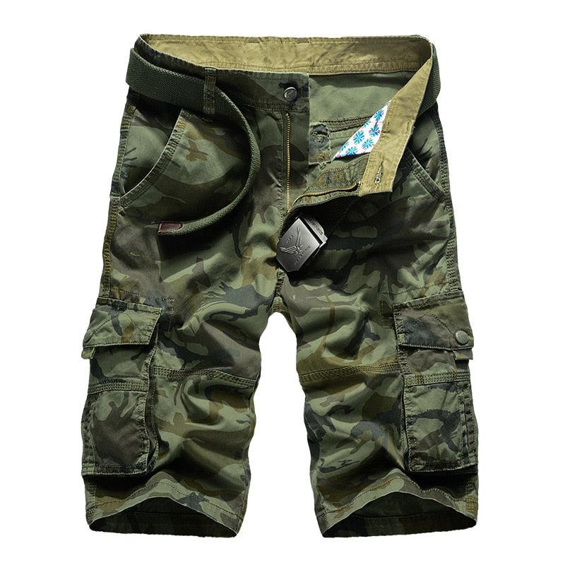 Camouflage Cargo Casual Short Pant - Kingerousx