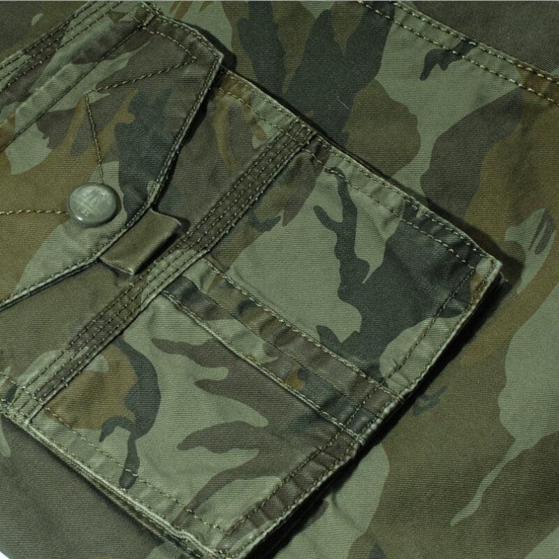 Camouflage Cargo Casual Short Pant - Kingerousx