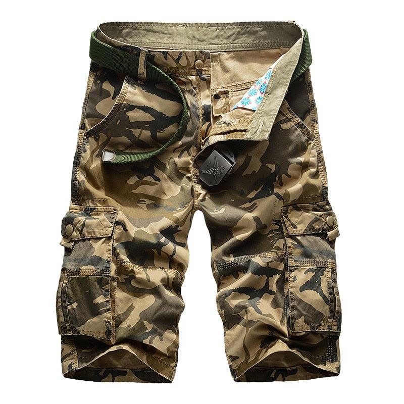 Camouflage Cargo Casual Short Pant - Kingerousx