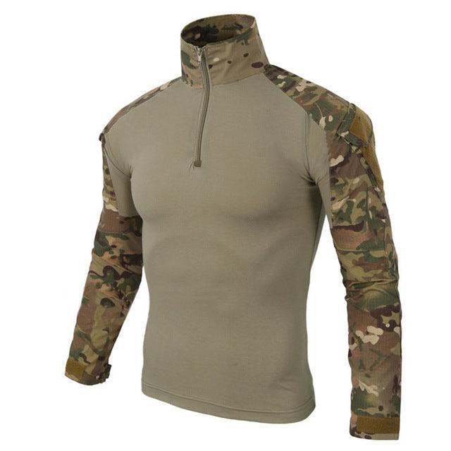 Camouflage Colors Army Style Shirt - Kingerousx