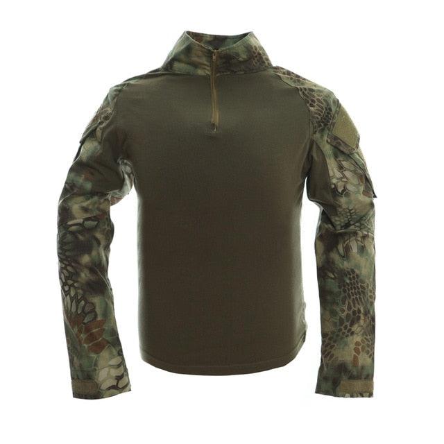 Camouflage Colors Army Style Shirt - Kingerousx