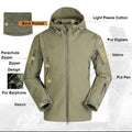 Classic Shark Skin Men's Tactical Jacket - Kingerousx