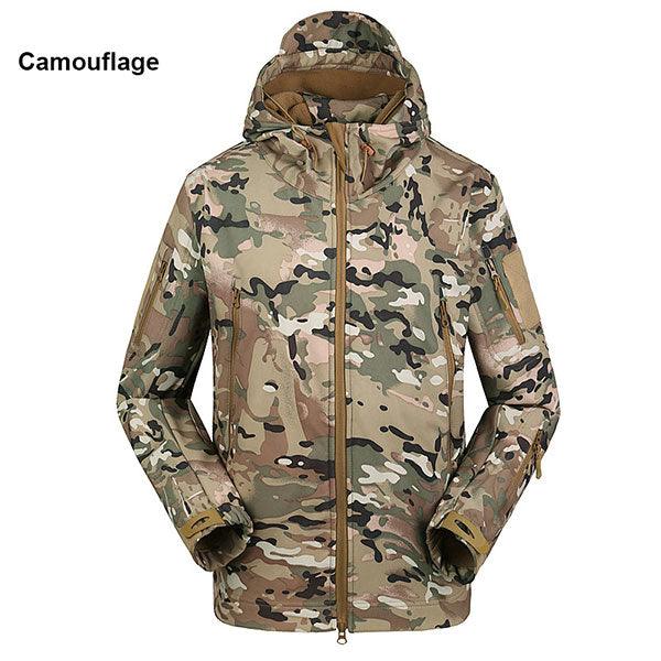 Classic Shark Skin Men's Tactical Jacket - Kingerousx