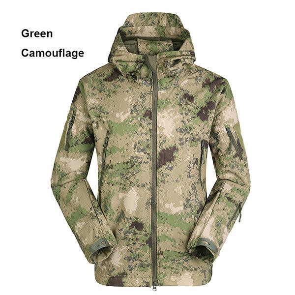 Classic Shark Skin Men's Tactical Jacket - Kingerousx