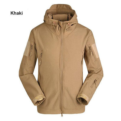 Classic Shark Skin Men's Tactical Jacket - Kingerousx