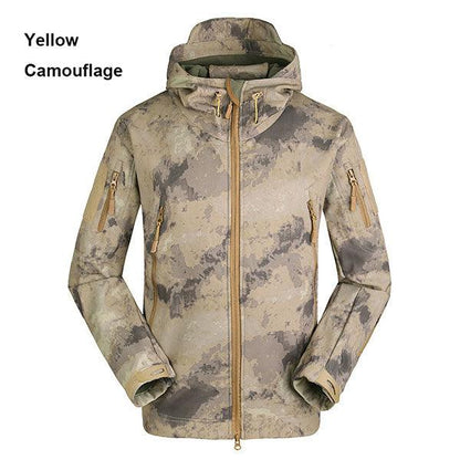 Classic Shark Skin Men's Tactical Jacket - Kingerousx