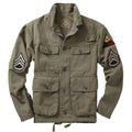 Fashion Army Style Men's Jacket Coat Thick 100% Cotton - Kingerousx