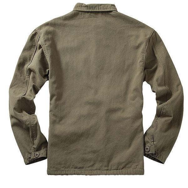 Fashion Army Style Men's Jacket Coat Thick 100% Cotton - Kingerousx