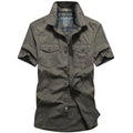 Fashion Army Style Men's T-Shirt - Kingerousx
