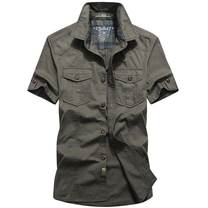 Fashion Army Style Men's T-Shirt - Kingerousx