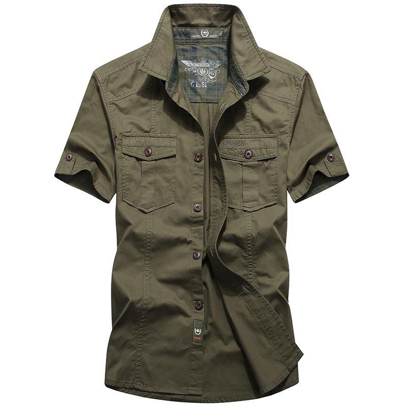 Fashion Army Style Men's T-Shirt - Kingerousx