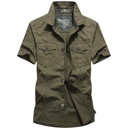 Fashion Army Style Men's T-Shirt - Kingerousx