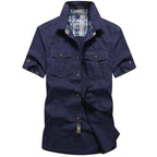 Fashion Army Style Men's T-Shirt - Kingerousx