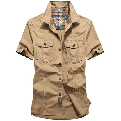Fashion Army Style Men's T-Shirt - Kingerousx
