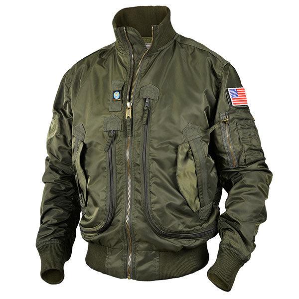 Fashion Army Style Stand Collar Men's Jacket - Kingerousx