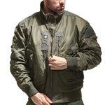 Fashion Army Style Stand Collar Men's Jacket - Kingerousx