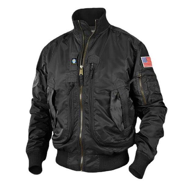 Fashion Army Style Stand Collar Men's Jacket - Kingerousx