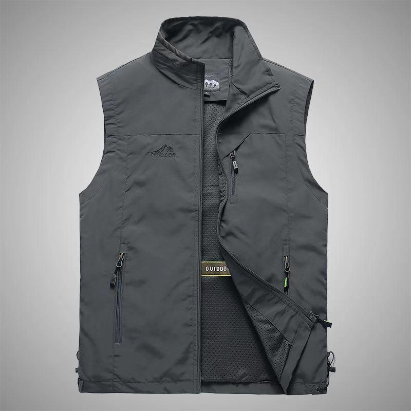 Fashion Simple Design Men's Vest For Outdoors - Kingerousx