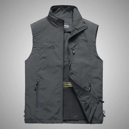 Fashion Simple Design Men's Vest For Outdoors - Kingerousx