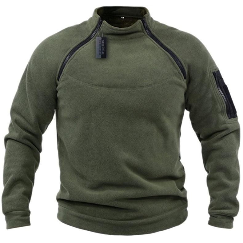 Fashion Solid Color Men's Sweater Coat - Kingerousx