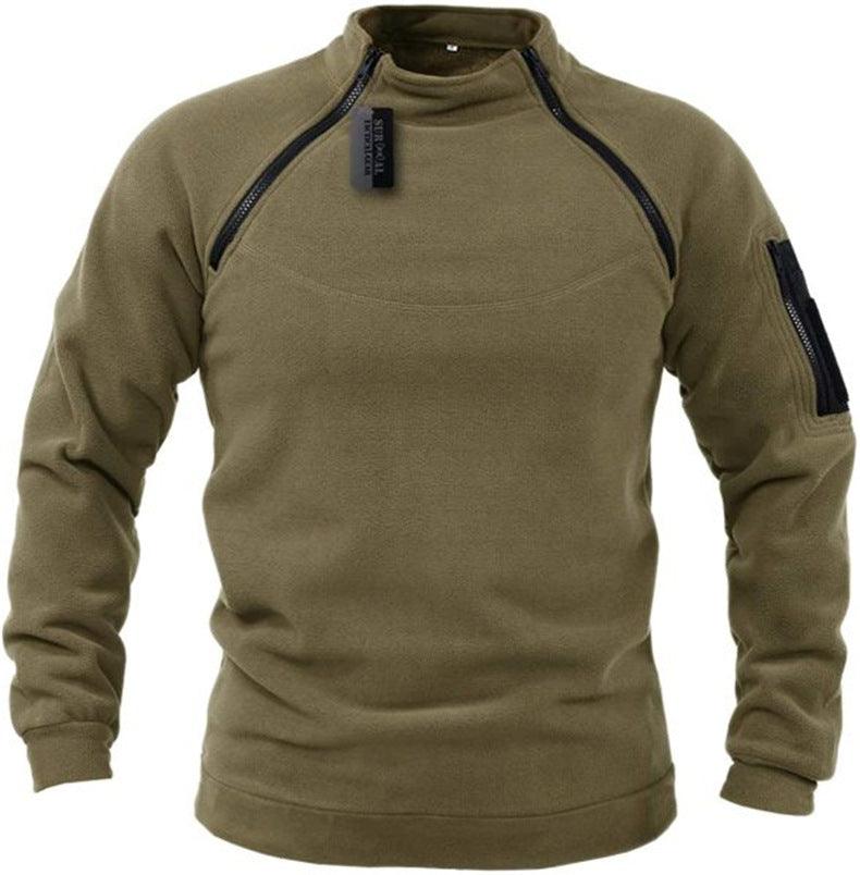 Fashion Solid Color Men's Sweater Coat - Kingerousx