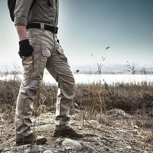 Fine Fabric Multi-Pocket Men's Cargo Pant - Kingerousx