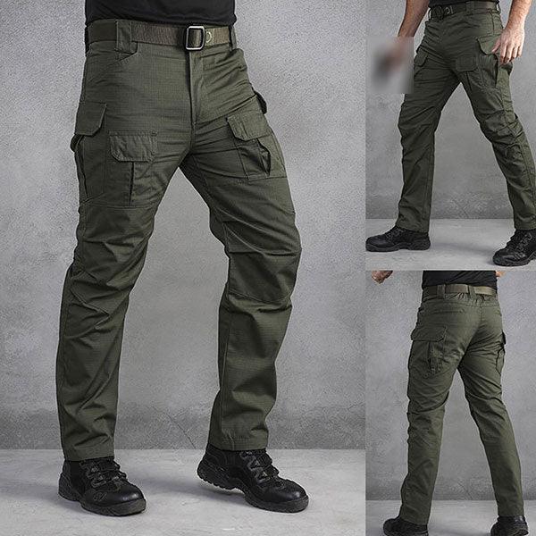 Fine Fabric Multi-Pocket Men's Cargo Pant - Kingerousx