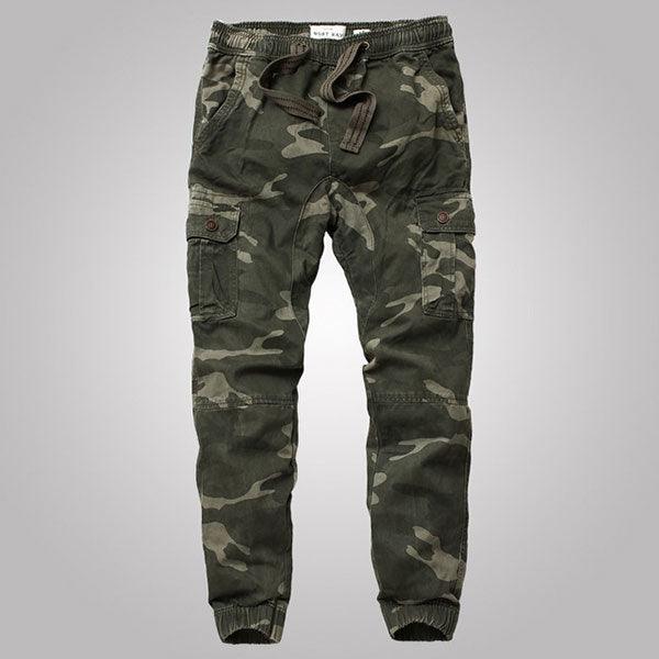 High Quality 100% Cotton Side Pocket Men's Jogger Pants - Kingerousx