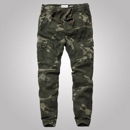 High Quality 100% Cotton Side Pocket Men's Jogger Pants - Kingerousx