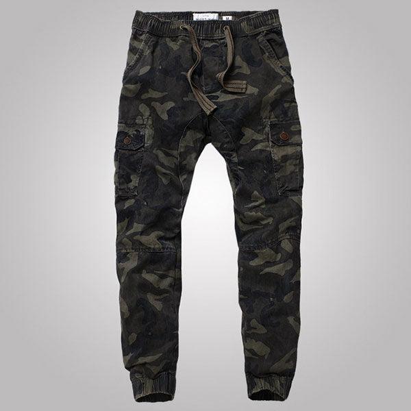 High Quality 100% Cotton Side Pocket Men's Jogger Pants - Kingerousx