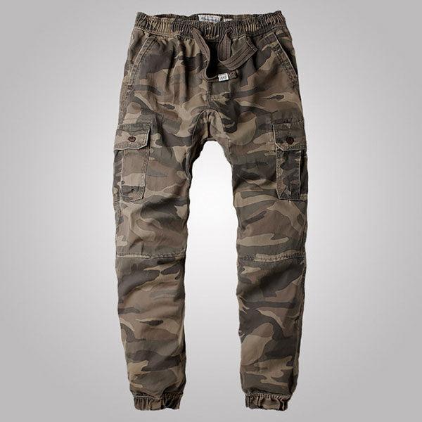 High Quality 100% Cotton Side Pocket Men's Jogger Pants - Kingerousx