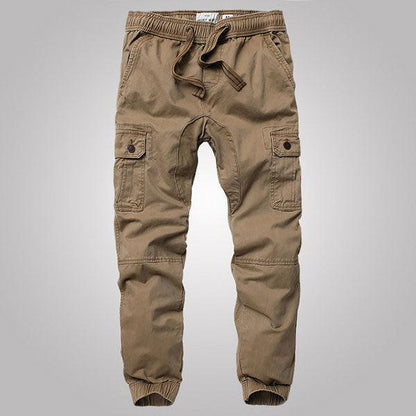 High Quality 100% Cotton Side Pocket Men's Jogger Pants - Kingerousx