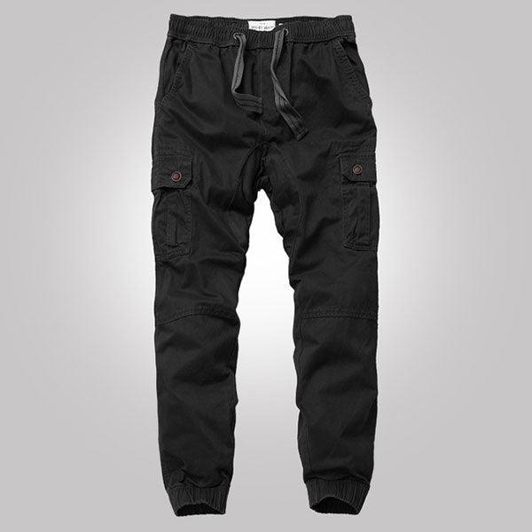 High Quality 100% Cotton Side Pocket Men's Jogger Pants - Kingerousx