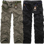 High Quality Men's Cargo Pants Casual Loose Multi Pocket - Kingerousx