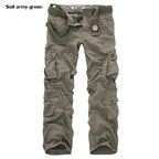 High Quality Men's Cargo Pants Casual Loose Multi Pocket - Kingerousx