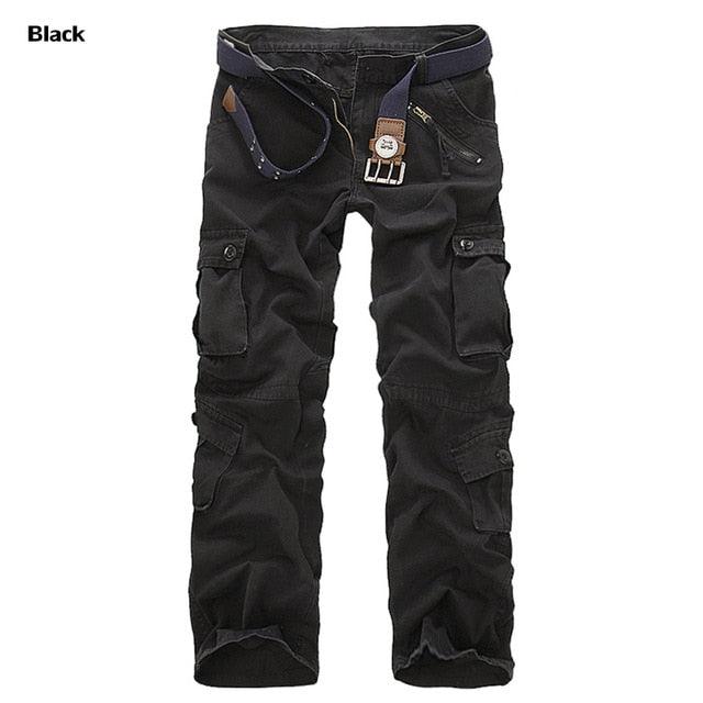 High Quality Men's Cargo Pants Casual Loose Multi Pocket - Kingerousx