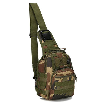 Men's Army Style Chest Bag For Soorts and Outdoors - Kingerousx