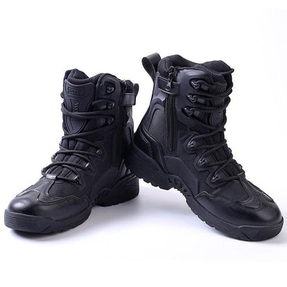 Men's Army Style Combat Hiking Boots - Kingerousx