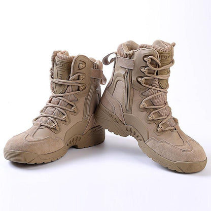 Men's Army Style Combat Hiking Boots - Kingerousx