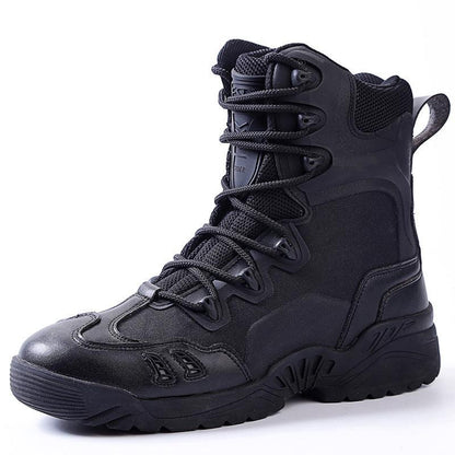 Men's Army Style Combat Hiking Boots - Kingerousx