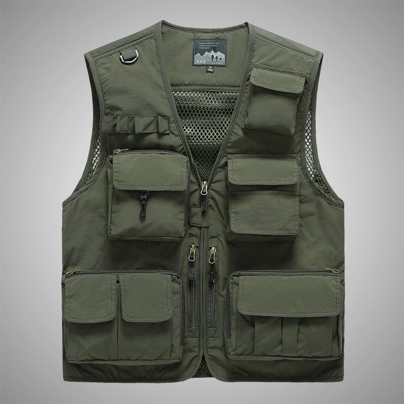 Men's Functional Vest For Outdoor Sports - Kingerousx