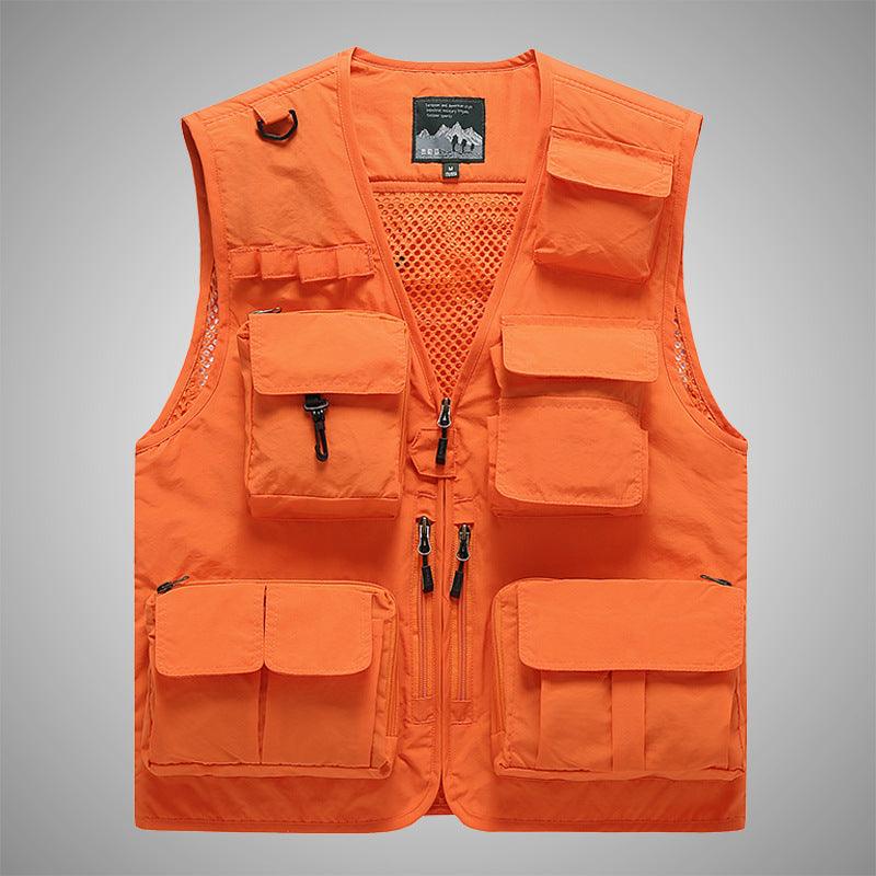 Men's Functional Vest For Outdoor Sports - Kingerousx