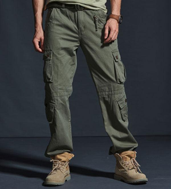 Men's Multi-Pockets Casual Wear Cargo Jogger Pant - Kingerousx