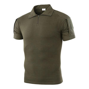 Men Summer Tactical Short Sleeve T-Shirt - Kingerousx