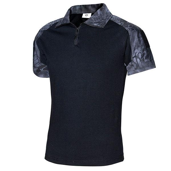 Men Summer Tactical Short Sleeve T-Shirt - Kingerousx
