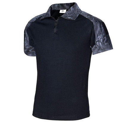 Men Summer Tactical Short Sleeve T-Shirt - Kingerousx