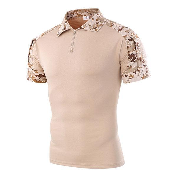 Men Summer Tactical Short Sleeve T-Shirt - Kingerousx